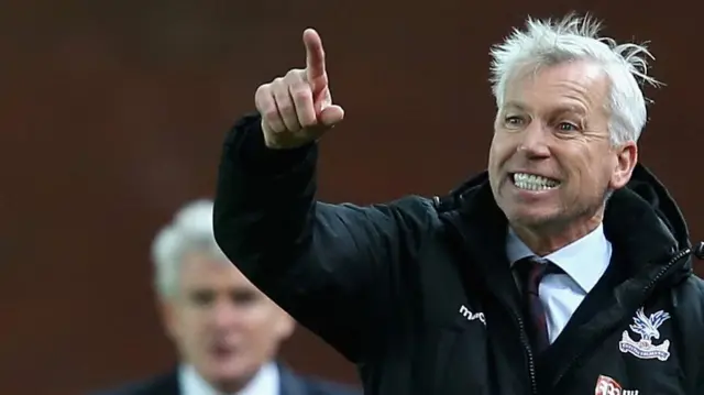 Crystal Palace manager Alan Pardew