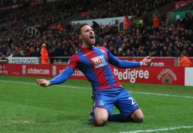 Connor Wickham celebrates