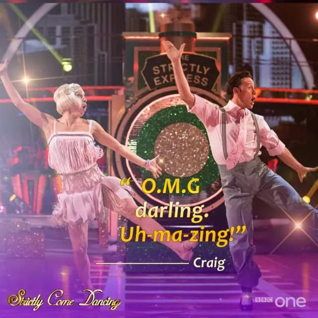 "OMG" Craig's comments on Katie's Showdance