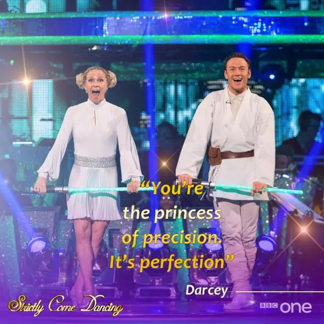 Darcey's comments on Kellie's final dance