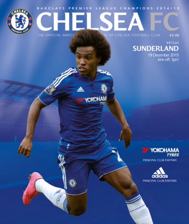 Chelsea match programme