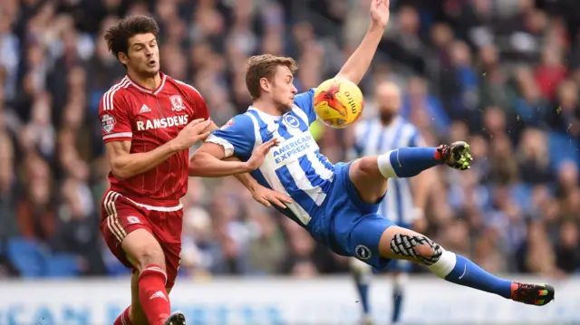 Brighton v Middlesbrough