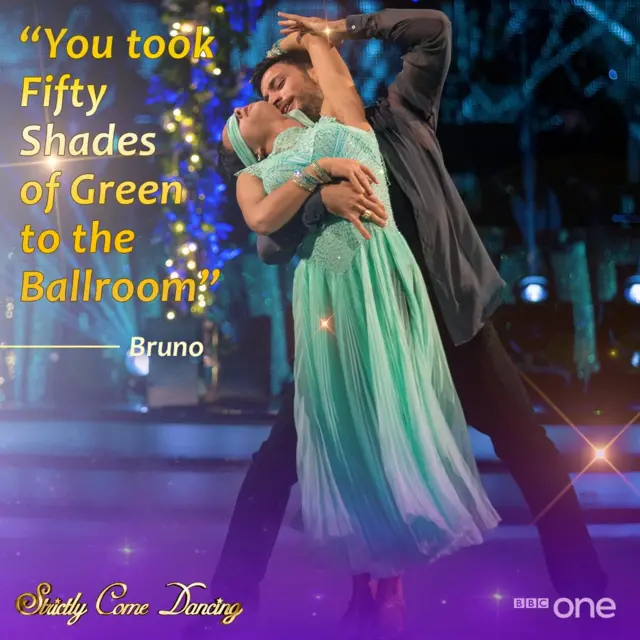 Bruno's comment on Georgia's Showdance
