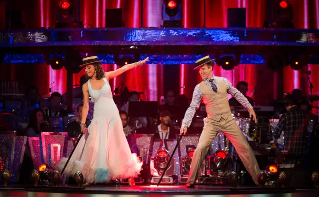 Katie and Anton perform their Quickstep again