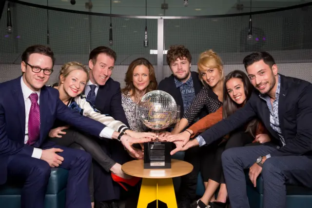 The Strictly finalists