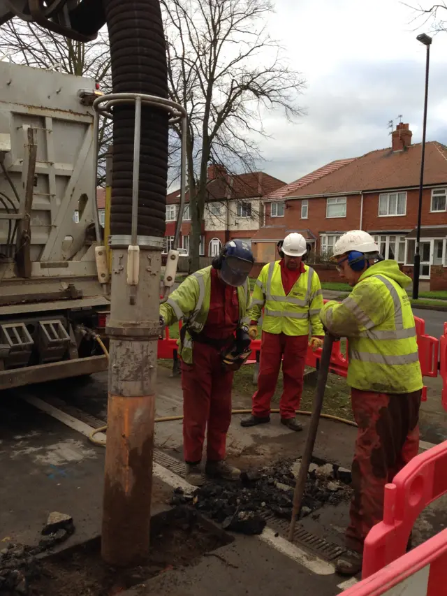 Work to replace Victorian pipes