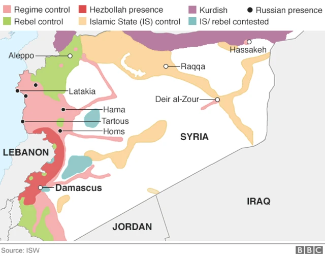 Syria control graphic