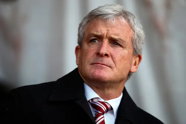 Stoke manager Mark Hughes