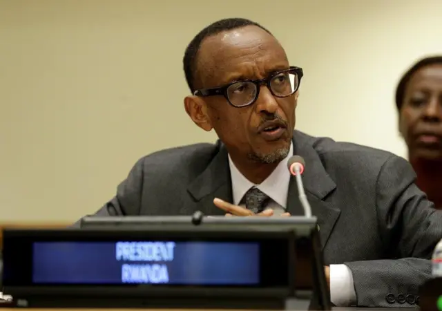 Rwanda's President Paul Kagame