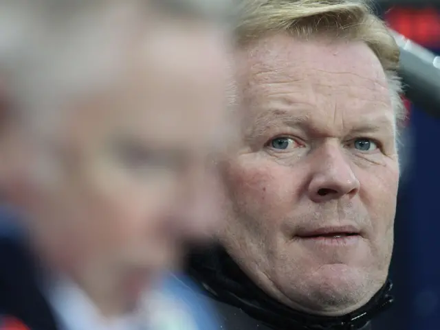 Southampton manager Ronald Koeman