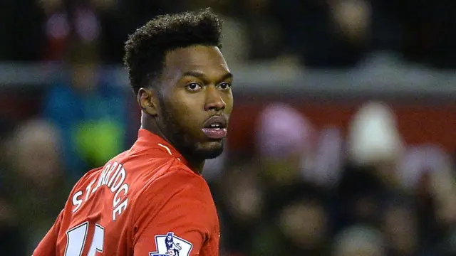 Liverpool striker Daniel Sturridge