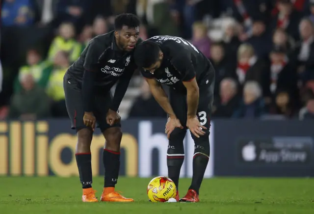 Daniel Sturridge and Emre Can