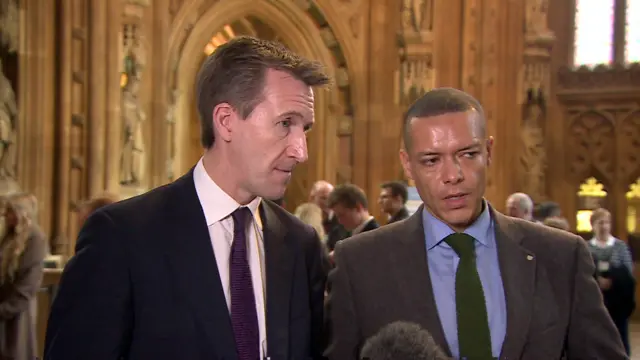 Dan Jarvis and Clive Lewis