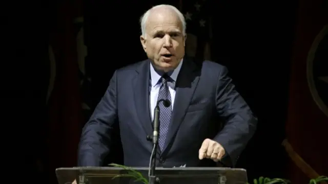 US Senator John McCain