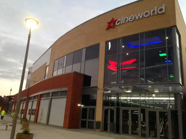 Cineworld cinema in Hinckley