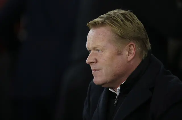 Southampton manager Ronald Koeman