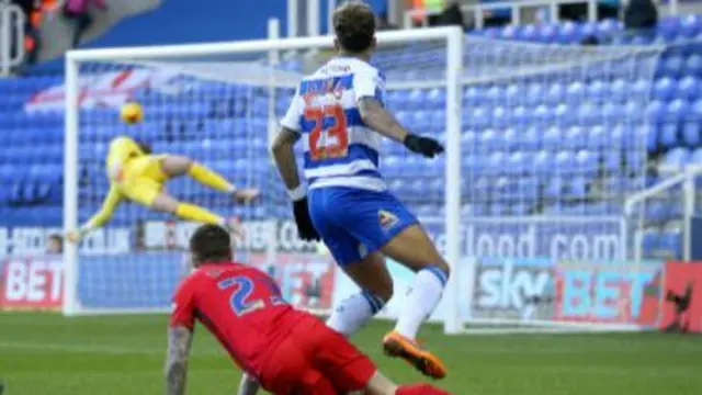 Danny Williams scores for Reading