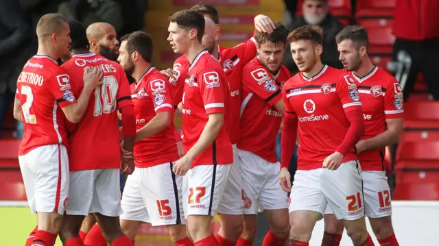 Walsall celebrate