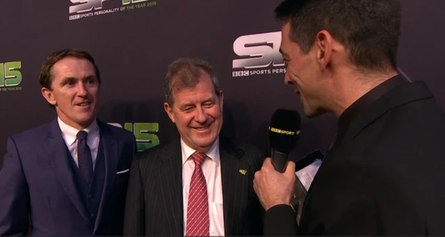 AP McCoy on the red carpet for Sports Personality of the Year