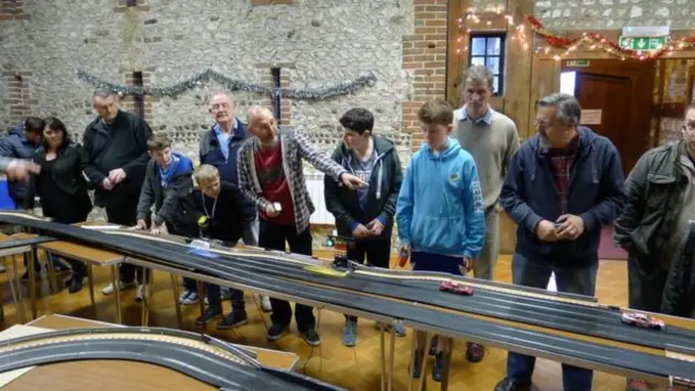 Participants at the Scalextric World Championships