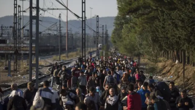 Migrants in Greece