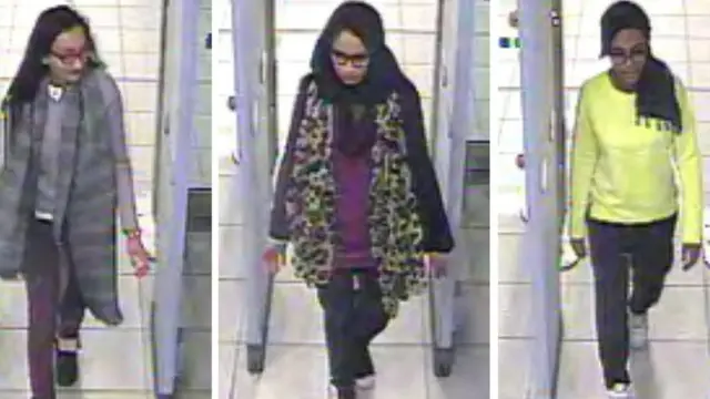 Shamima Begum, Amira Abase and Kadiza Sultana travelled to Syria in February