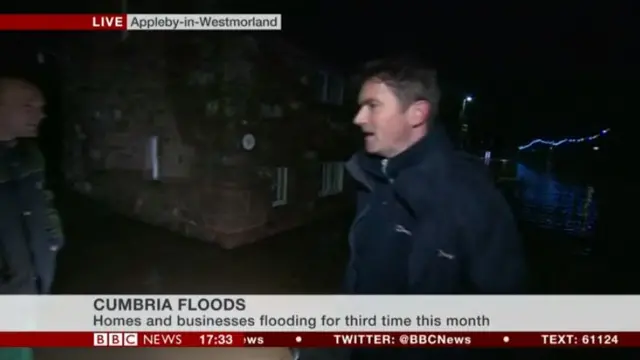 BBC News Channel live in Appleby