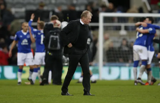 Steve McClaren at full-time