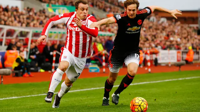 Xherdan Shaqiri and Daley Blind