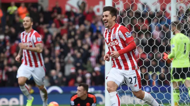 Bojan celebrates