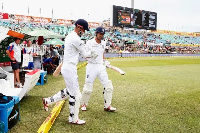 Openers Alastair Cook and Alex Hales