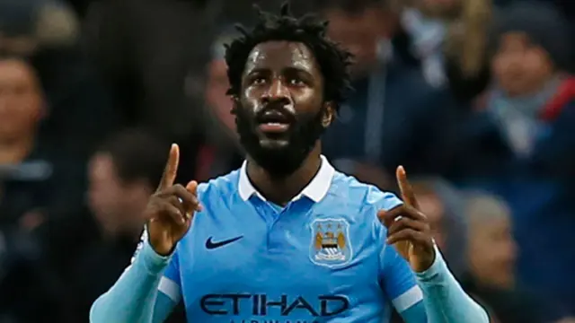 Wilfried Bony celebrates