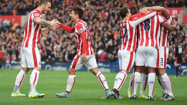 Stoke celebrate