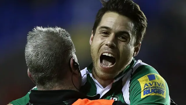 Sean Maitland celebrates