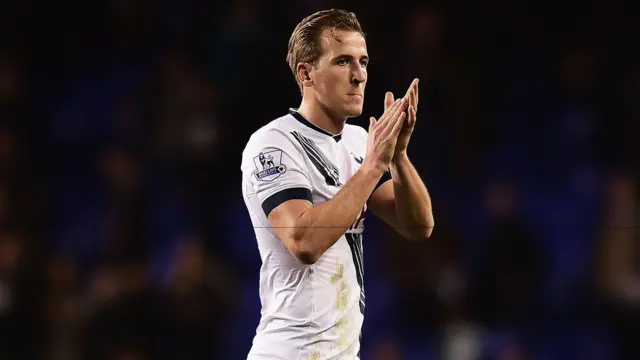 Harry Kane at full-time