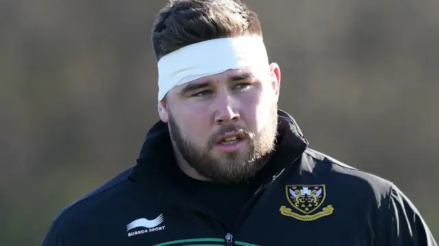 Northampton prop Kieran Brookes