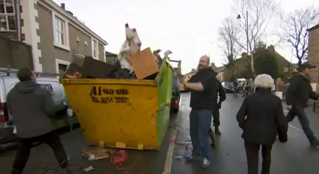 Clean-up in Whalley