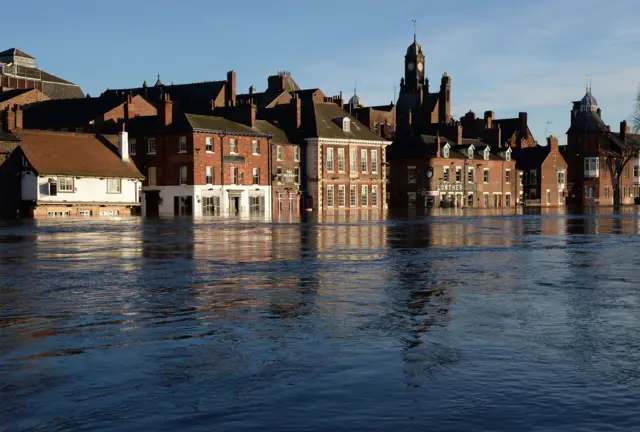 Flooding in York