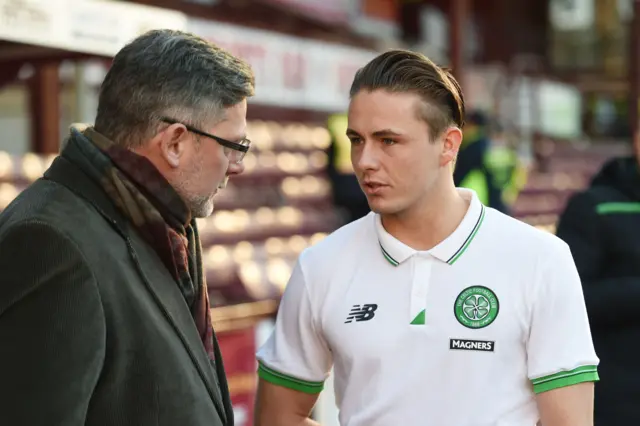 Craig Levein and Scott Allan