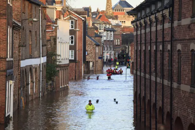 Flooding in York