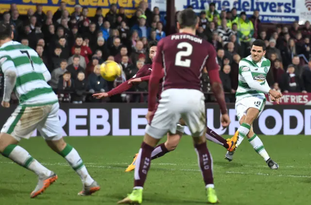 Tom Rogic scores for Celtic