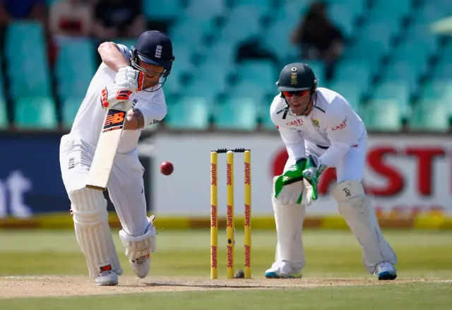 Ben Stokes of England bats