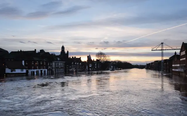 York flooding