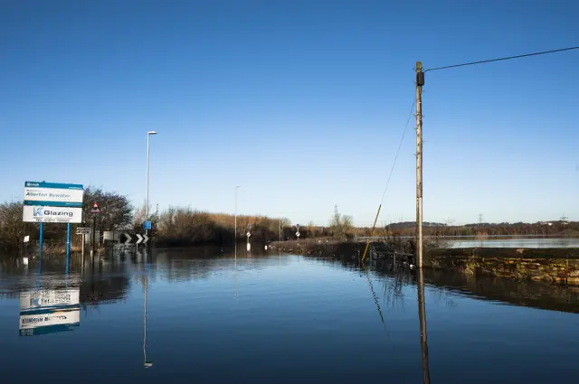 Allerton Bywater flooding