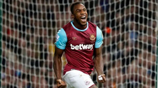 West Ham’s Michail Antonio