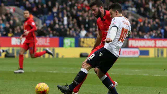 Zach Clough and Blackburn Rovers Grant Hanley