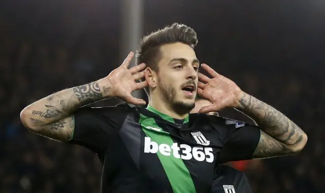 Joselu of Stoke