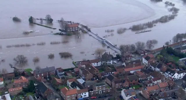 Flooding in York