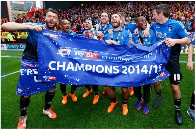 Bournemouth celebrate