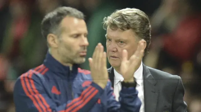 Ryan Giggs and Louis van Gaal